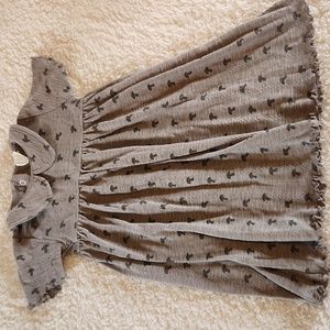 Kate quinn pointelle collared dress